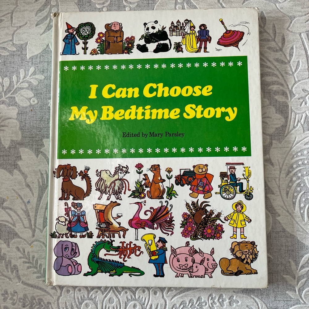 Vintage 1971 I Can Choose My Bedtime Story